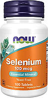 Селен Now Foods, Selenium, 100 мкг, 100 таблеток