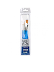 Набір пензлів синтетичного ворсу Winsor Ser. Cotman Brushes 5.2, 5шт