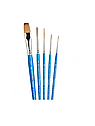 Набір пензлів синтетичного ворсу Winsor Ser. Cotman Brushes 5.2, 5шт, фото 2