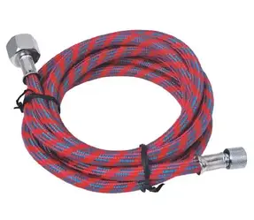Шланг для аерографа 1/8"-1/4" в тканинному обплетенні, 3 м, Fengda