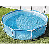Басейн каркасний Intex 28206 Metal Frame Pool 305 x 76 см Marine print (SHiz14472), фото 3