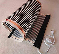 Електричний інфрачервоний килимок 80х300 (обігрівач для курника, підігрів для розсади, сушарка) 480 Вт