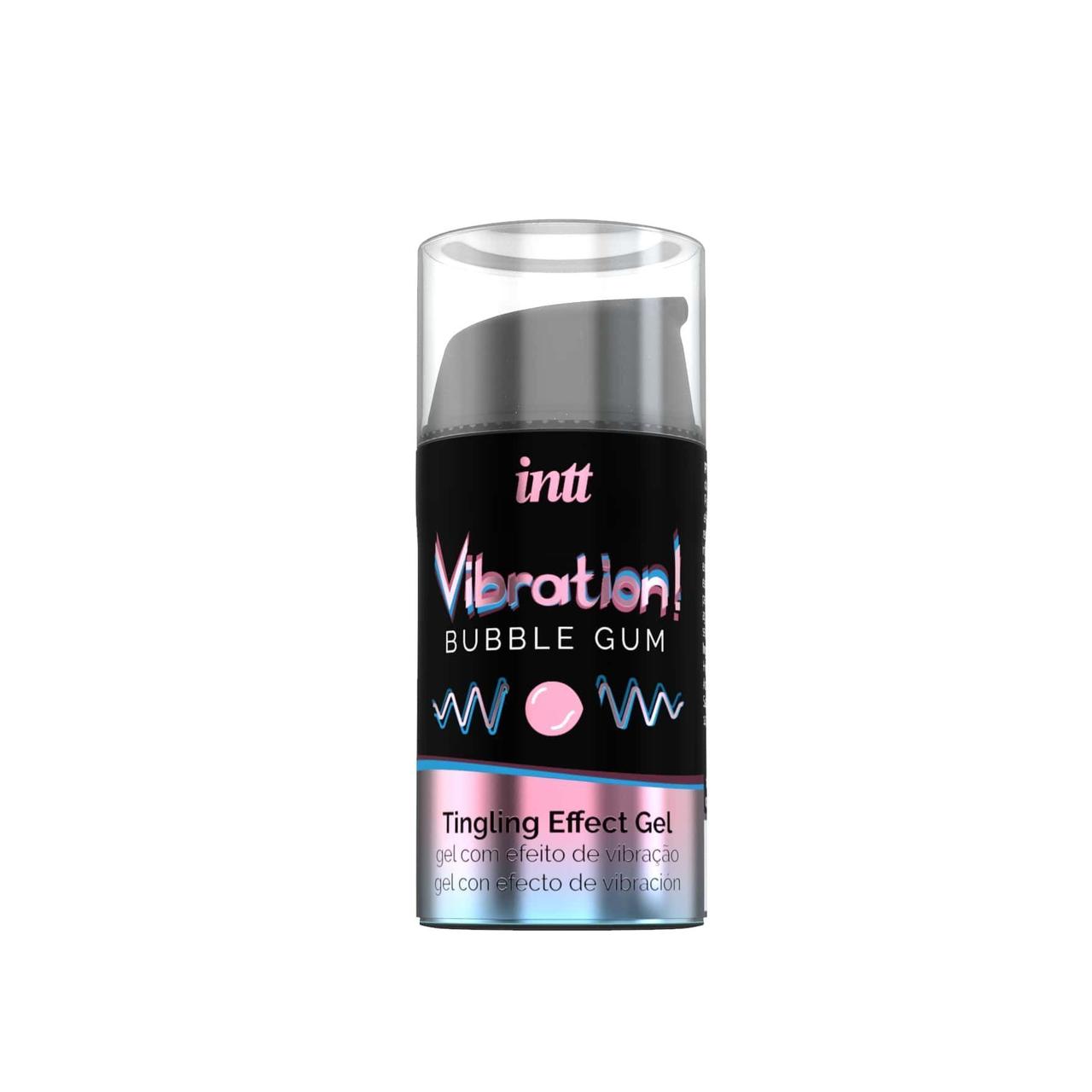 Рідкий вібратор - Extra Green Intt Vibration Bubble Gum (15 мл)