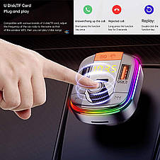 Car MP3 Player FM-модулятор в авто S36 Bluetooth Трансмітер, фото 4