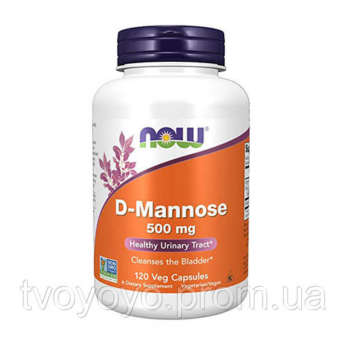 Купить Д-Манноза Now Foods D-Mannose 500 мг 120 капсул TV, код: 7785913 ...
