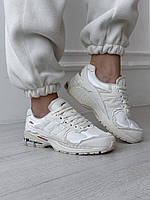 Женские кроссовки New Balance 2002R Cream (кремовые) стильные повседневные кроссы Art 87575