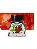 Тушь художественная Drawing Inks, №074 Burnt Sienna, Winsor&Newton