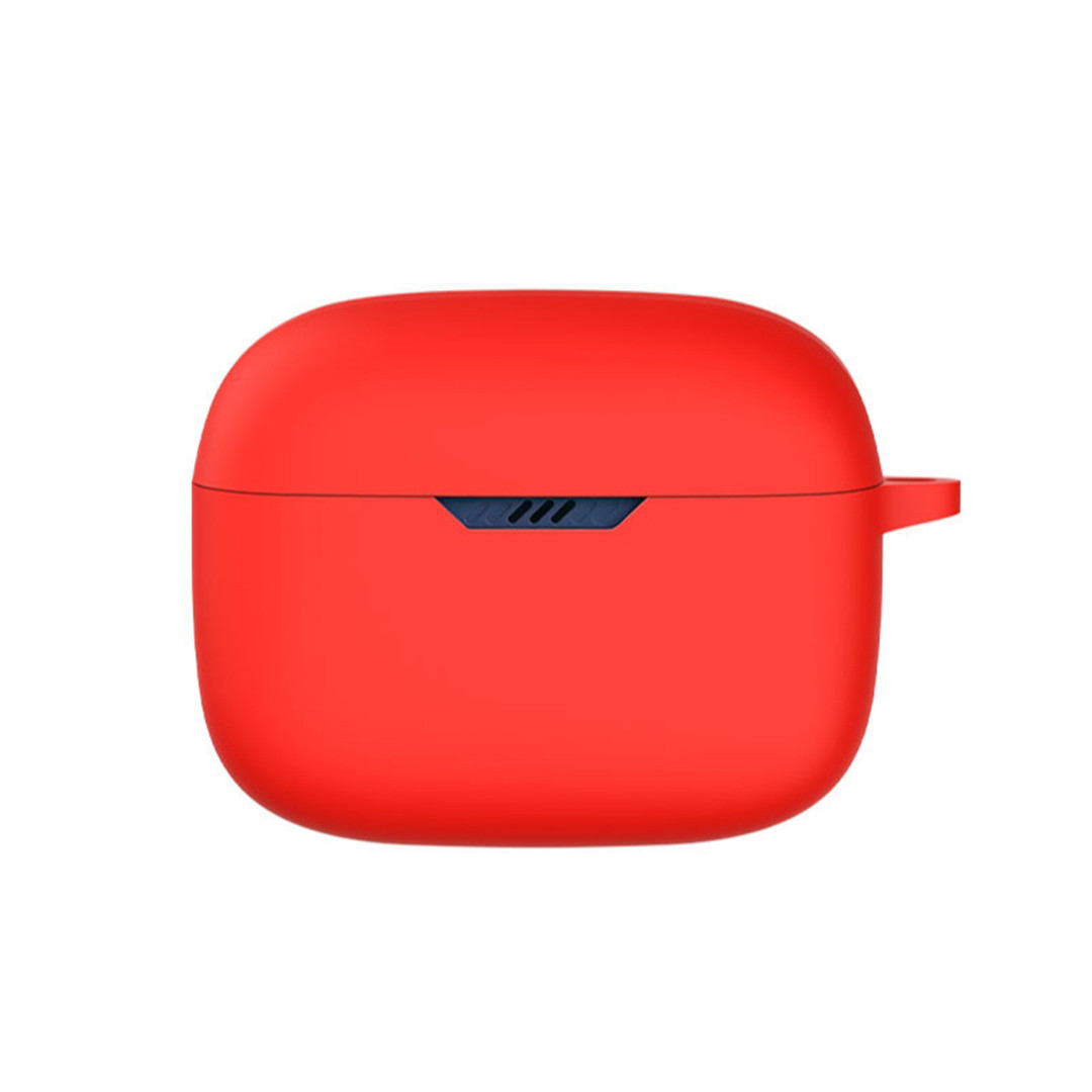 Силіконовий чохол для JBL Tune 230 NC TWS | чохол + карабін | червоний