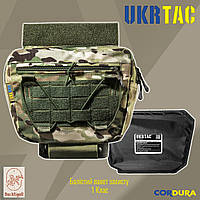 Чехол для паховой защиты UKRTAC Cordura 500D с Баллистическим пакетом 1 класса мультикам