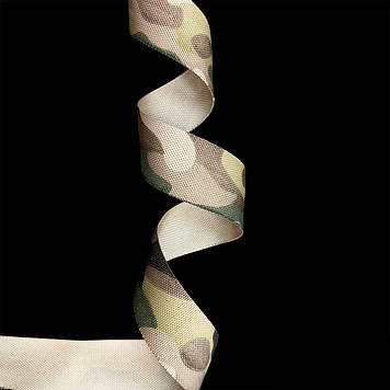 Стрічка стропа окантовна (обшивка) 23 мм  нейлон (поліамід) одностороння колір мультикам