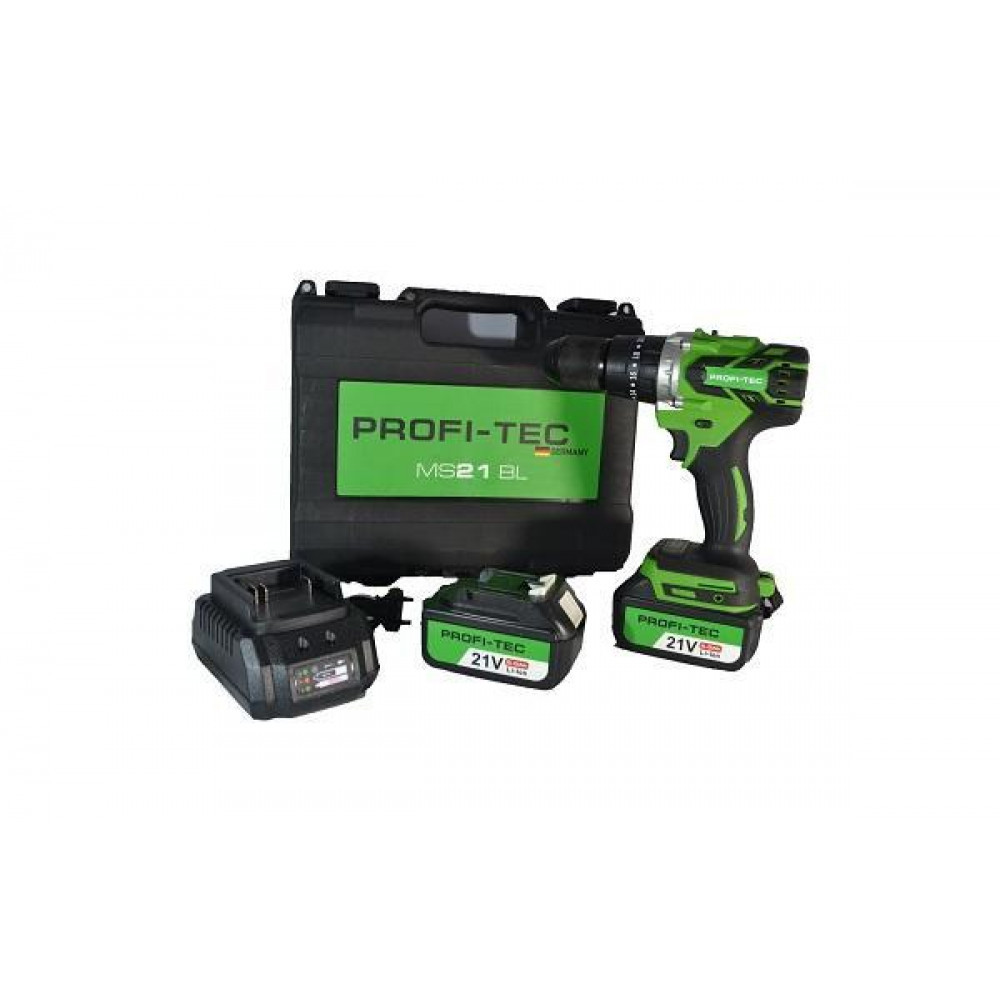 Акумуляторний шурупокрут PROFI-TEC MS21BL ®
