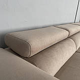 Новий розкладний диван п-подібної форми в тканині купити, фото 9