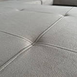 Новий розкладний диван п-подібної форми в тканині купити, фото 10