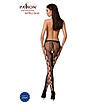 Еротичні колготки чорні passion S008 Talla, фото 4