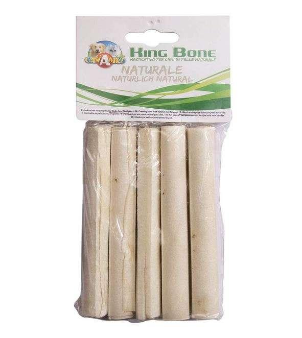 Ласощі для собак стік жилистий 13*1,5 см Croci King Bone 5 шт/уп