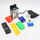 Портативний масажер для тіла + 4 насадки, від USB, KH-320 + Подарунок Набір резинок для фітнесу 5в1, фото 10