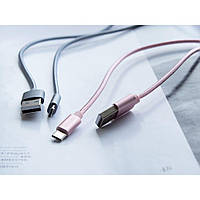 Шнур (кабель) для зарядки для айфон юсб - лайтнинг | 1 метр | Hoco