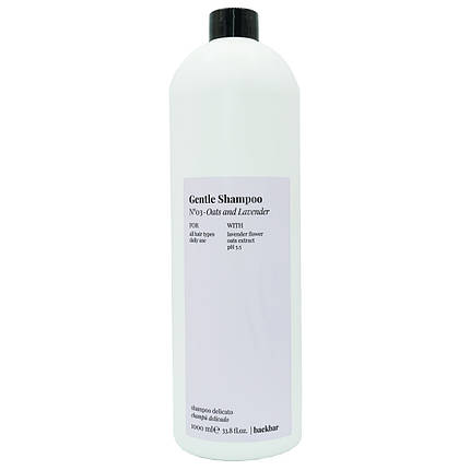 Шампунь для всіх типів волосся Farmavita Back Bar Gentle Shampoo Oats and Lavender No 3 1000 мл, фото 1