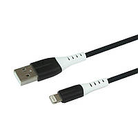 Хороший кабель (провод) для быстрой зарядки айфон юсб - лайтнинг 2,4A | 1 метр | Hoco