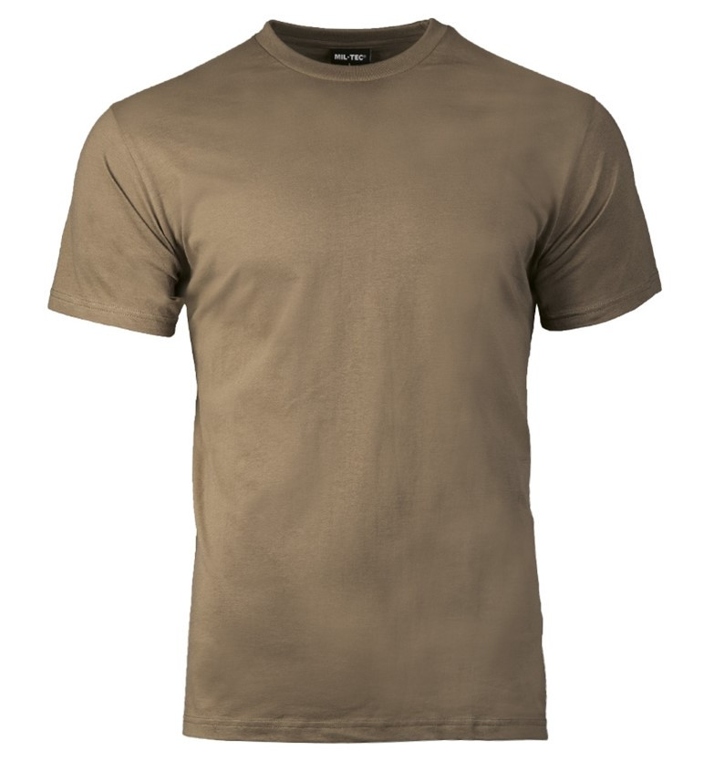 Футболка тактична US Style Brown Coyote Mil-Tec Німеччина