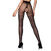 Колготки з відкритим доступом чорні passion tiopen 014 1/2 20 den імітація панчіх Talla, фото 2