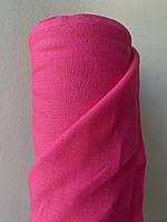 Розовая льняная ткань, 100% лен, цвет 80
