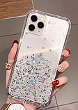 Блискучий чохол з срібною фольгою Apple iPhone 13 mini (5.4), фото 3