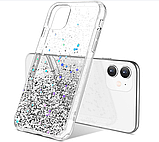 Блискучий чохол з срібною фольгою Apple iPhone 14 Pro, фото 3