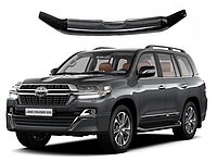 Дефлектор капота мухобойка на Toyota Land Cruiser 200 '2015-2021 (Тойота Ленд Крузер 200) EuroCap