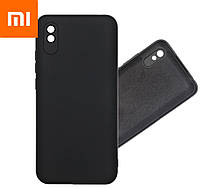 Протиударний чохол для Xiaomi Redmi 9A Black з підкладкою із мікрофібри анти відбитки пальців