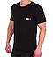 Чоловіча футболка Tommy Hilfiger модна стильна повсякденна котон, біла, чорна, розмір S, M, L, XL, XXL, фото 7
