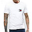 Чоловіча футболка Tommy Hilfiger модна стильна повсякденна котон, біла, чорна, розмір S, M, L, XL, XXL, фото 8
