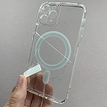 Чохол для Apple iPhone 11 Pro чохол із MagSafe із захистом камери на телефон айфон 11 про прозорий n3h, фото 2