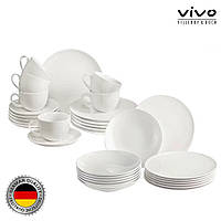Набор столовой посуды Villeroy & Boch vivo New Fresh Basic 30 предметов фарфор белый