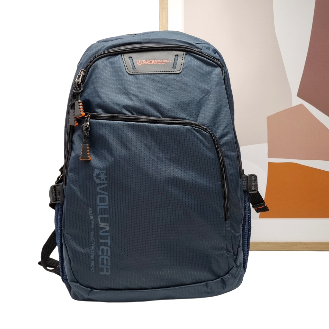 Рюкзак великий поліестер синій Арт.1802-04 d.blue Volunteer (54)
