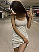 Красива літня сукня міні приталена, фото 4