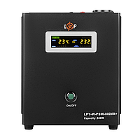 Источник бесперебойного питания LogicPower 12V LPY-W-PSW-800VA+(560Вт)5A/15A