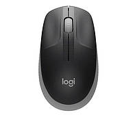 Мышь беспроводная USB Logitech Wireless Mouse M190 (910-005906) серая+чёрная