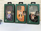 Чохол для IPhone Оригінальний чохол POLO Santa Barbara “Bear series” Brown iPhone 14 Pro, фото 5