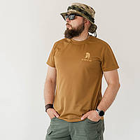 Футболка coolmax койот, лого "Marck-men", XL