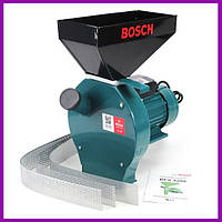 Зернодробилка Bosch BFS 4200 (4.2 кВт, 300 кг/ч). Кормоизмельчитель для зерна и початков кукурузы