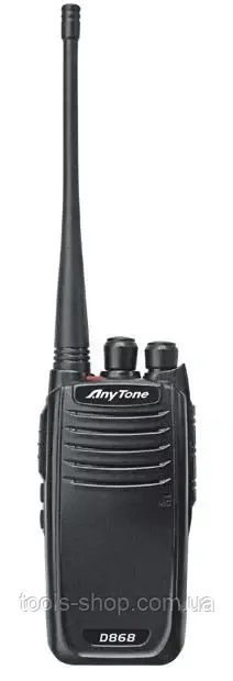 Професійна цифрова рація AnyTone AT-D868 чорна 32 канали, фото 1