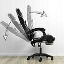 Геймерське крісло EC Gaming KO02MORO чорне з камуфляжними вставками екошкіра, фото 4