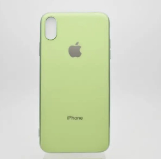 Чохол накладка Matte Silicone Case для iPhone XS Max' Light Green, фото 1
