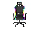 Геймерське крісло Genesis Trit 600 чорне підсвітка RGB, фото 2