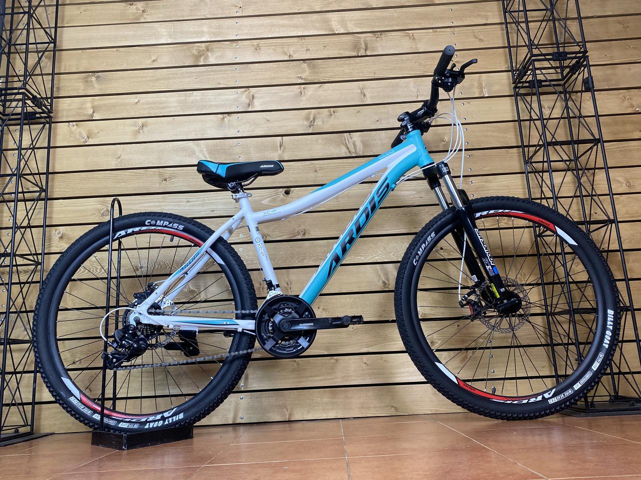 Велосипед гірський спортивний Ardis Cleo 27.5" алюмінієвий, перемикачі Shimano, на зріст 167-178 см