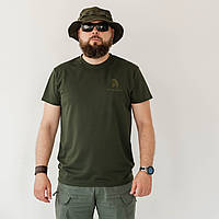 Футболка coolmax хакі, лого "Marck-men", XL