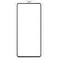 Захисне скло SKLO 5D (тех.пак) для Realme C67 4G Чорний / Біла підкладка