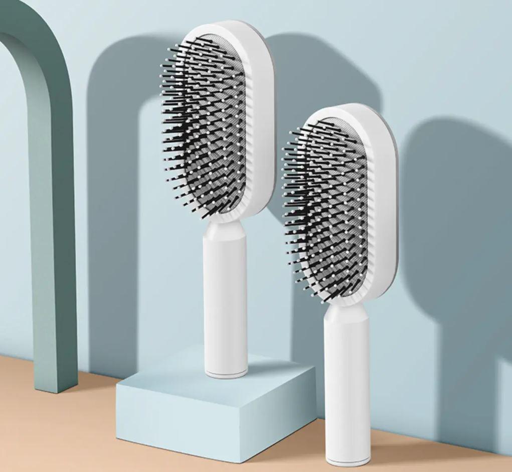 Гребінець для волосся, Самоочисна щітка для волосся, Масажний гребінець для шкіри голови, Масажний гребінець для шкіри голови