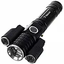 Ліхтар тактичний 2/1 Trizand Searchlight T6 2 LED ZOOM 600 mAh чорний, фото 7